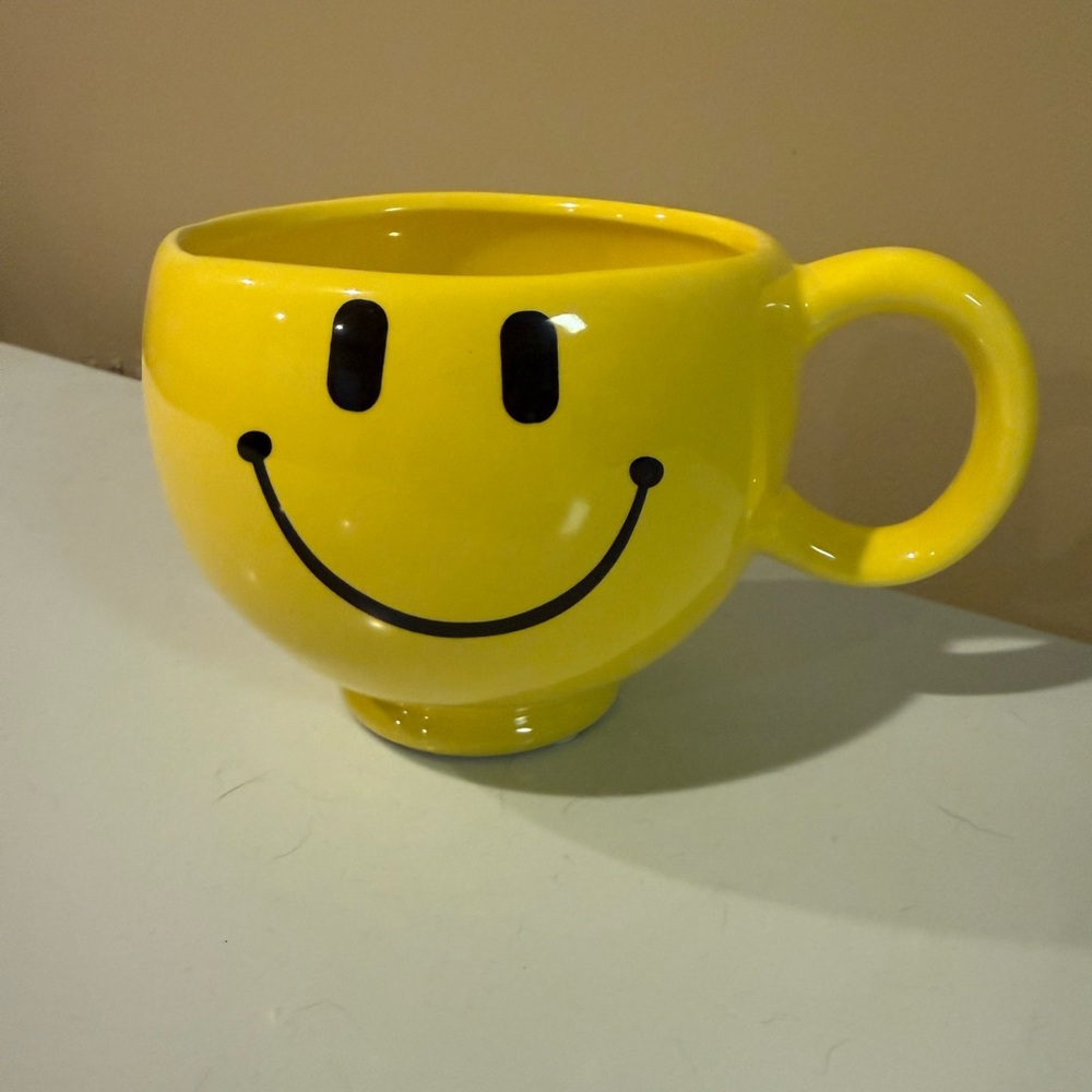 Yellow Smiley Face Mug